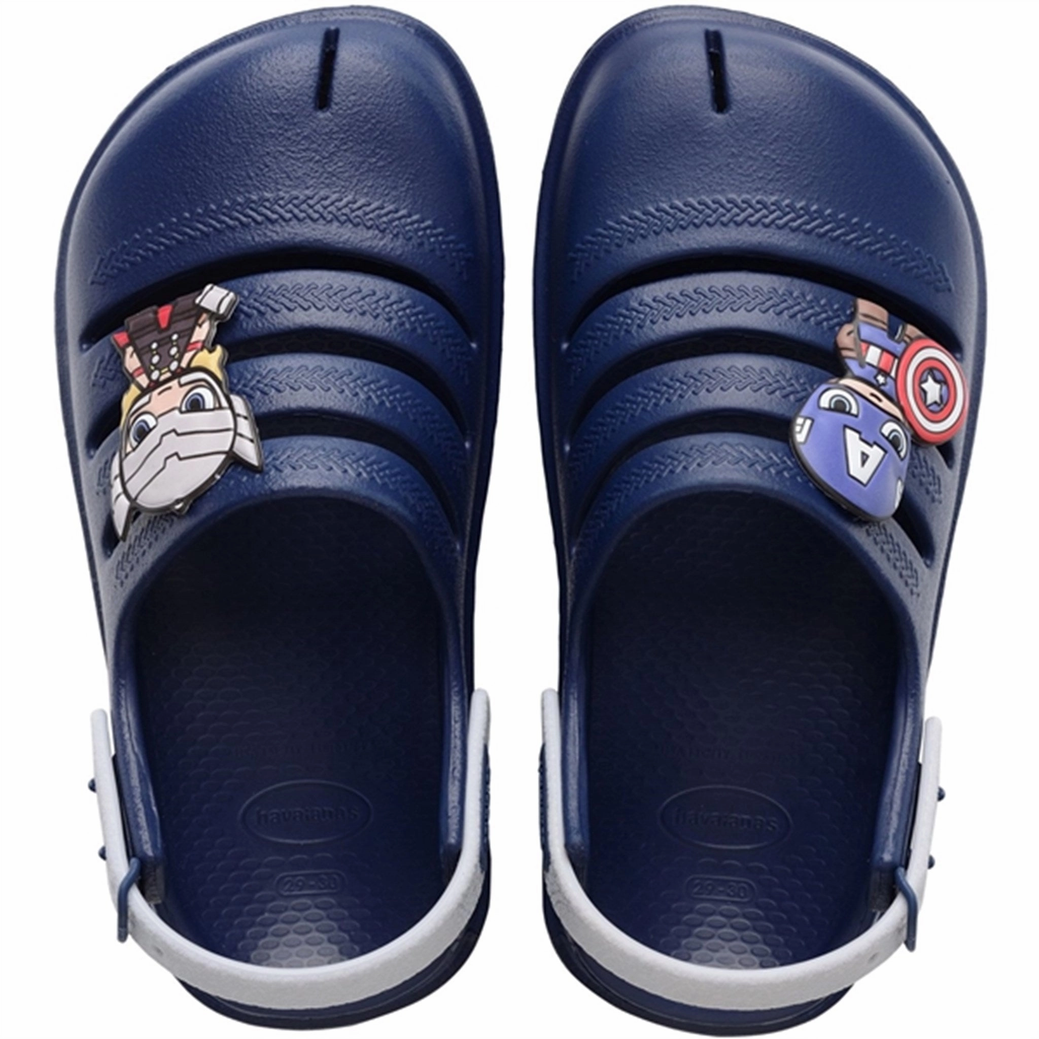 Havaianas Kids Sandals Marvel Navy Blue Water Sandals for Kids discount