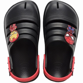 Havaianas Kids Sandals Marvel New Graphite Water Sandals for Kids discount