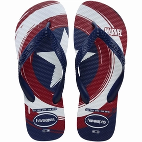 Havaianas Sandals Top Marvel Logomania Navy/Navy Water Sandals for Kids discount