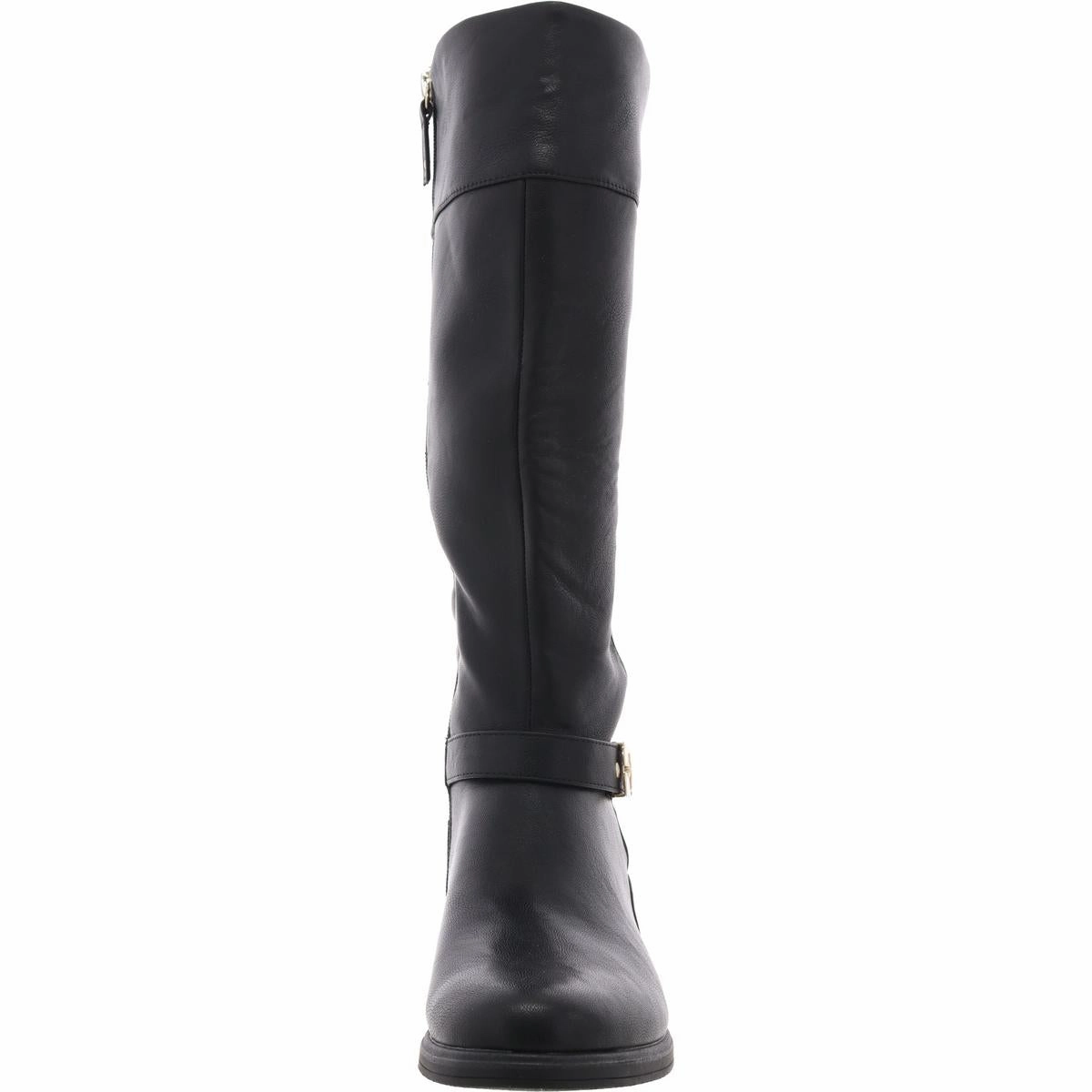 Hello Rider Womens Faux Leather Tall Motorcycle Boots