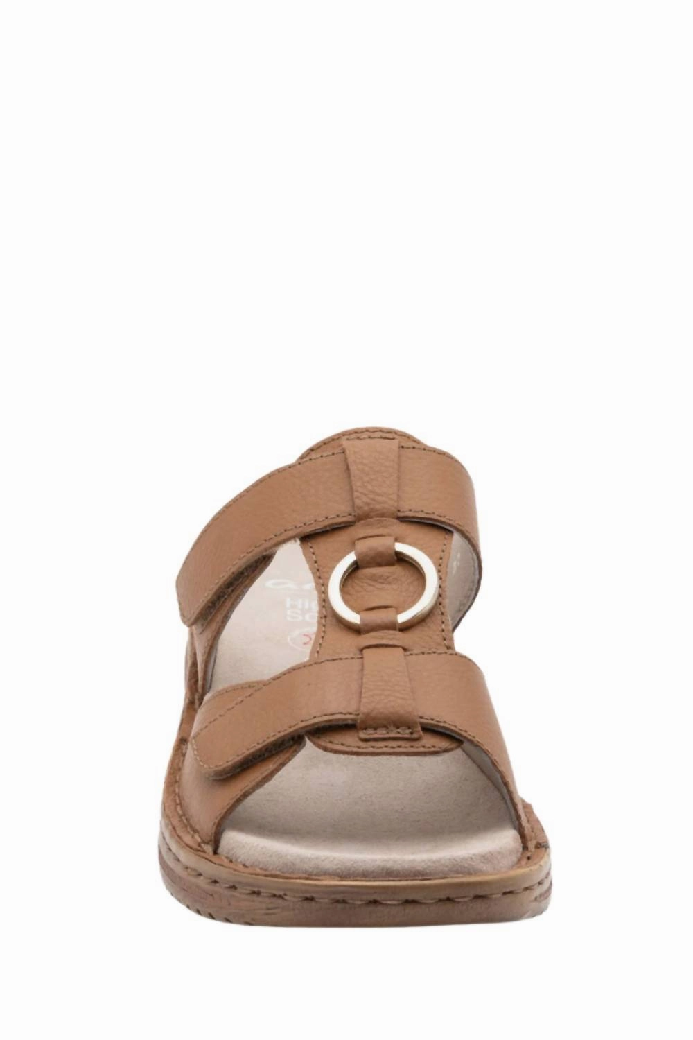 Herra Slide Sandal In Cognac