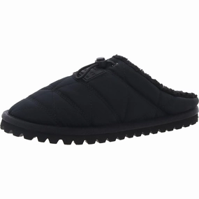Homesy Womens Faux Fur Lined Quilted Slide Slippers Cozy Womens Slippers discount