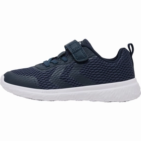 Hummel Actus Recycled JR Sneakers Black Iris Kids Sneakers with Laces sale