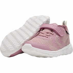 Hummel Actus TEX Sneakers JR Pink Kids Sneakers with Laces sale