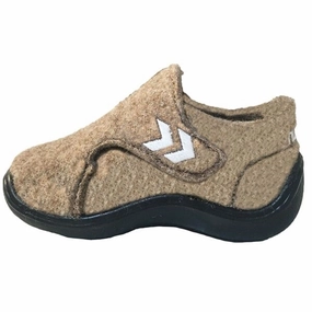 Hummel Beige Wool Slipper Infant Wool Slippers Kids clearance