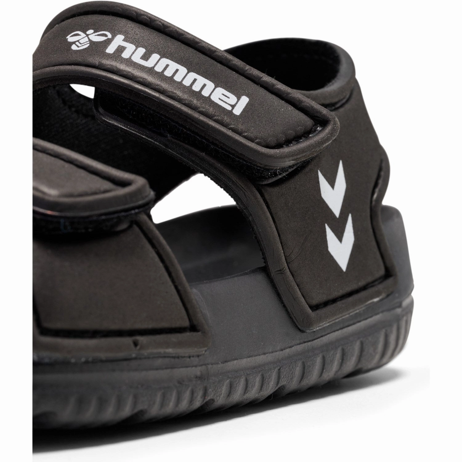 Hummel Black/Black Playa Jr Sandal