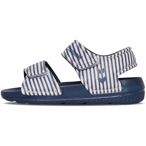 Hummel Black Iris/Marshmallow Playa Jr Sandal Water Sandals for Kids discount