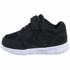 Hummel Black/White Crosslite INF Sneakers Kids Sneakers with Laces sale