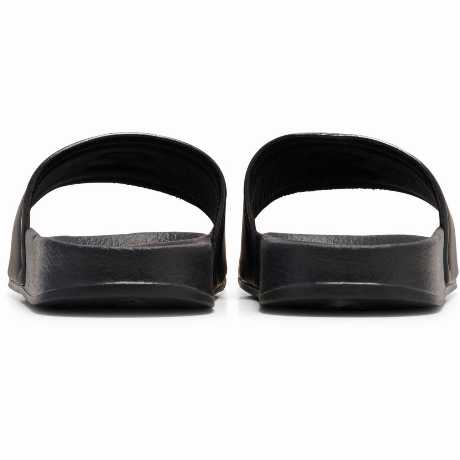 Hummel Black/White Pool Slide Jr