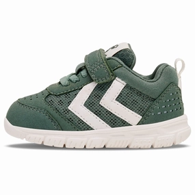 Hummel Crosslite Infant Sneakers Laurel Wreath Kids Velcro Sneakers discount