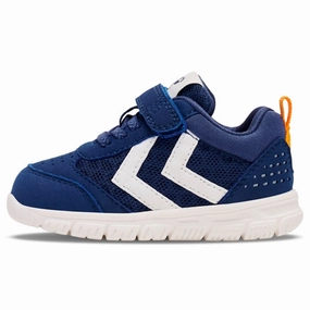 Hummel Crosslite Infant Sneakers Navy Peony Kids Sneakers with Laces sale