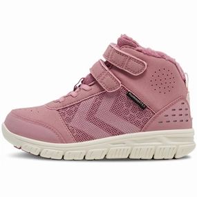 Hummel Crosslite Winter Mid Tex Jr Winter Boots Nostalgia Rose Cheap Kids Winter Footwear