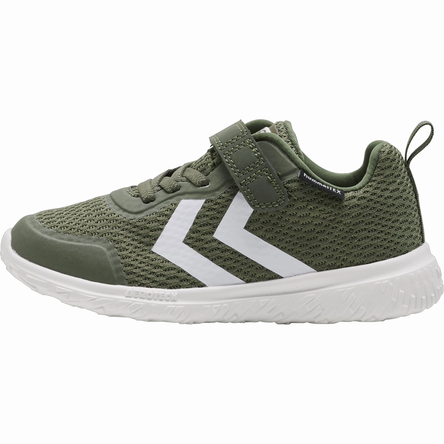 Hummel Dark Olive Actus Recycled Tex Jr Sneakers Tex Sneakers Kids on sale