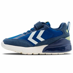 Hummel Daylight Jr Sneakers White/Navy/Green Kids Light-Up Shoes on sale