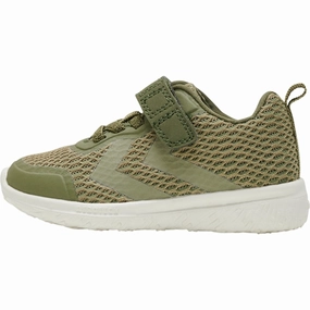Hummel Deep Lichen Green Actus Recycled INF Sneakers Kids Velcro Sneakers discount