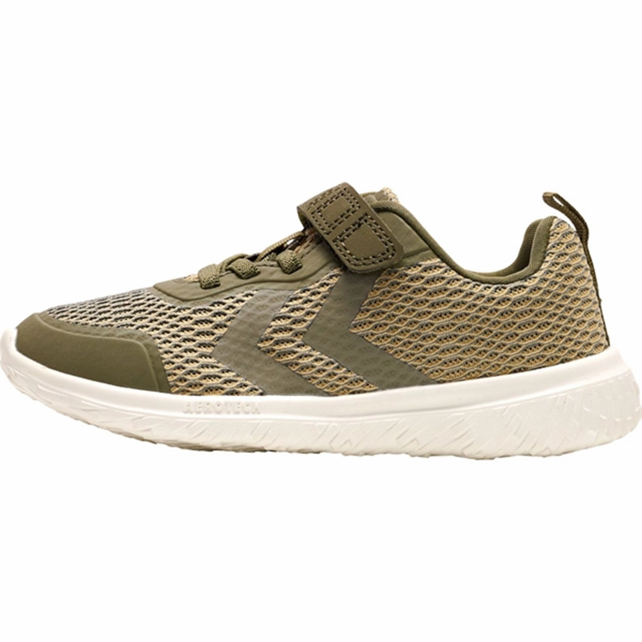 Hummel Deep Lichen Green Actus Recycled JR Sneakers Kids Velcro Sneakers discount