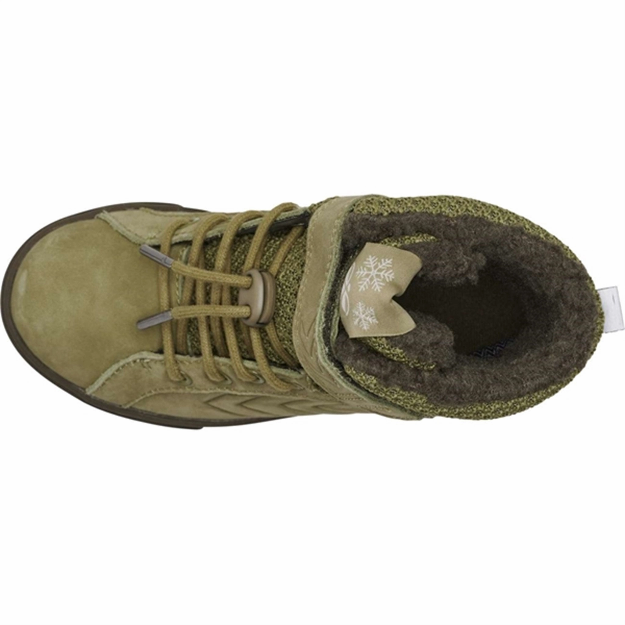 Hummel Green Moss Splash Tex JR Boots