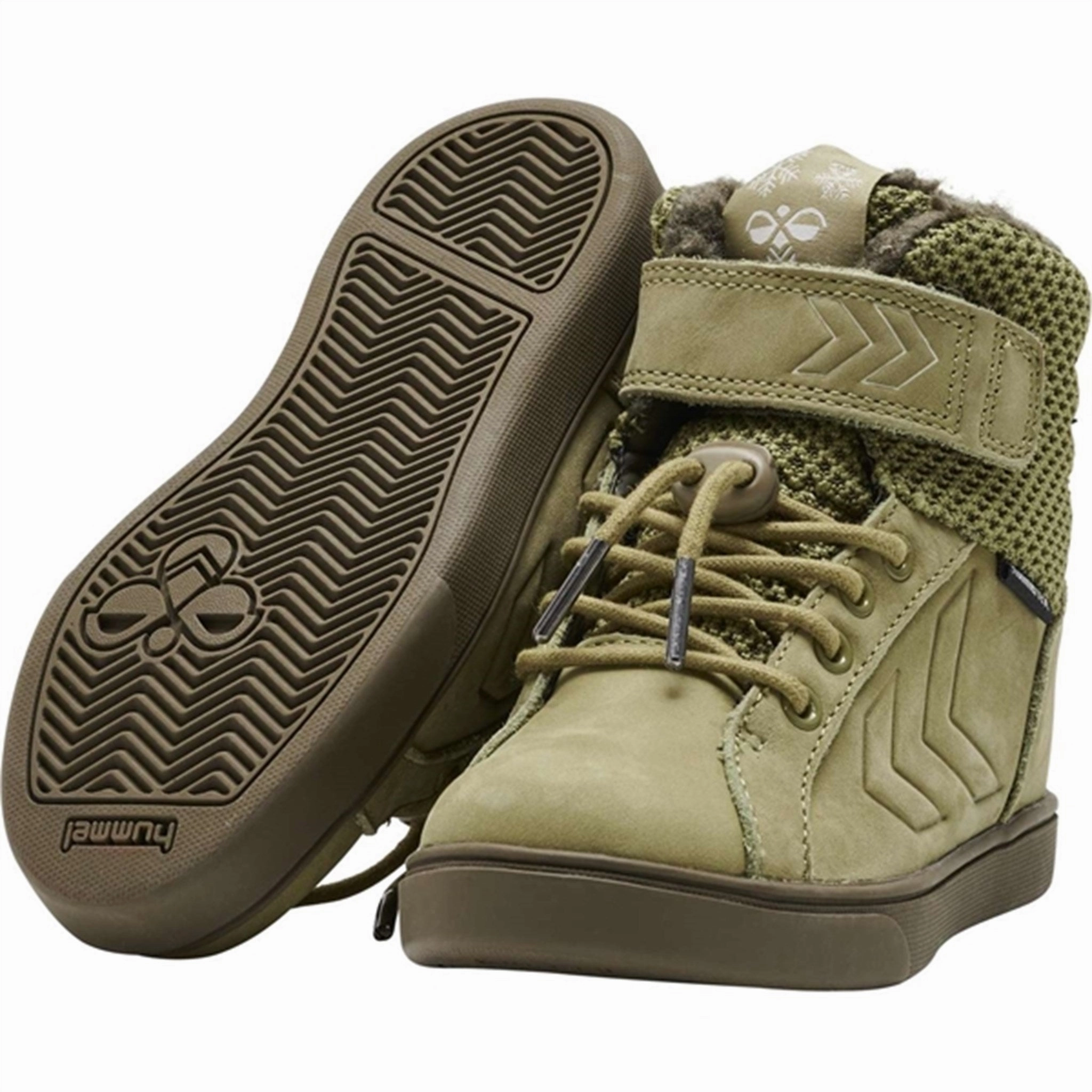 Hummel Green Moss Splash Tex JR Boots