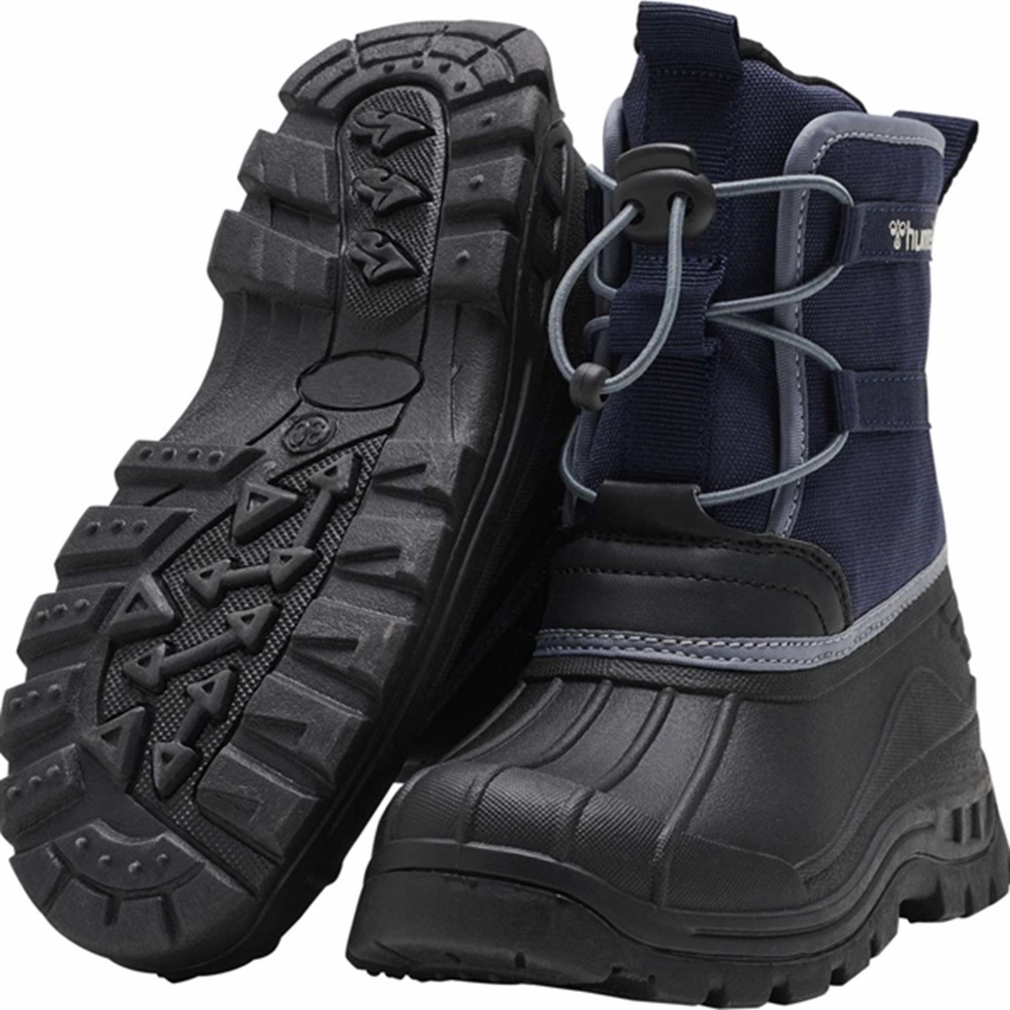 Hummel Icicle Low JR Waterproof Black Iris Boots