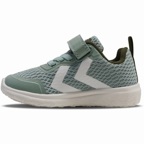 Hummel Olivine Actus Ml Recycled Infant Sneakers Kids Velcro Sneakers discount