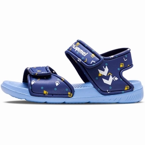Hummel Playa JR Sandal Navy Peony Water Sandals for Kids discount