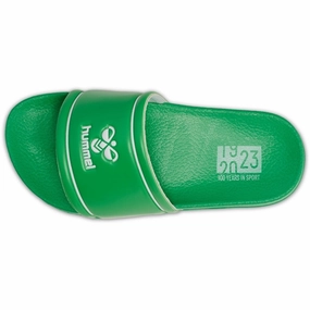 Hummel Pool Slide JR Sandal Absinthe Green Flip-Flops for Kids sale