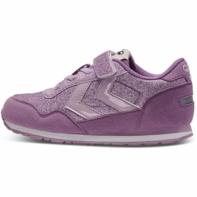 Hummel Reflex Glitter JR Sneakers Lavender Frost Kids Sneakers with Laces sale
