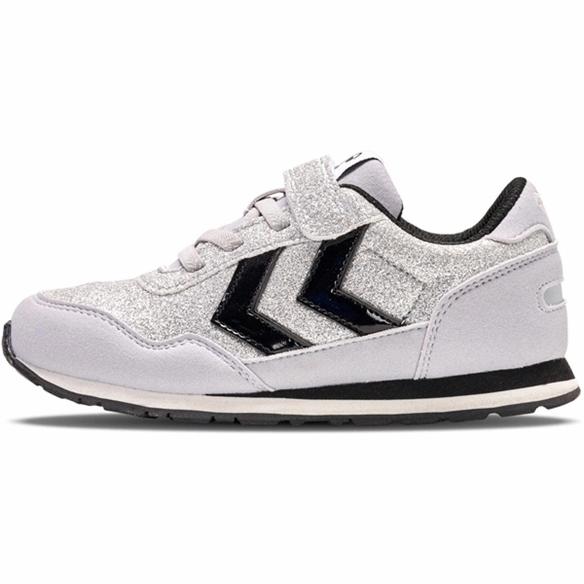Hummel Reflex Glitter JR Sneakers Silver Kids Sneakers with Laces sale