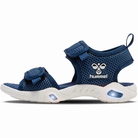 Hummel Sandal Flash Legion Blue Kids Light-Up Shoes on sale