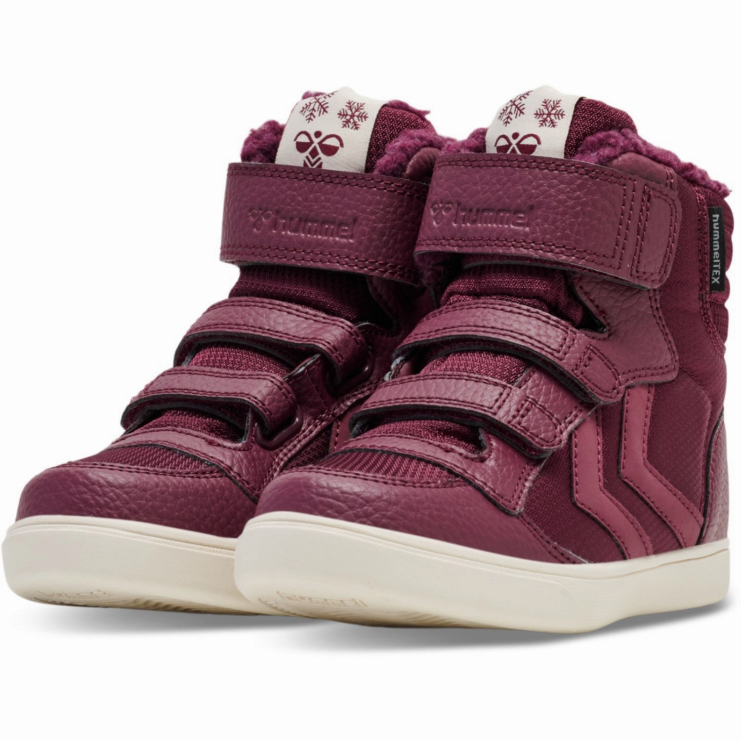 Hummel Stadil Super Poly Boots Recycled Tex Jr Catawba Grape Cheap Kids Winter Footwear