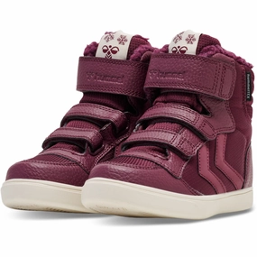 Hummel Stadil Super Poly Boots Recycled Tex Jr Catawba Grape Cheap Kids Winter Footwear