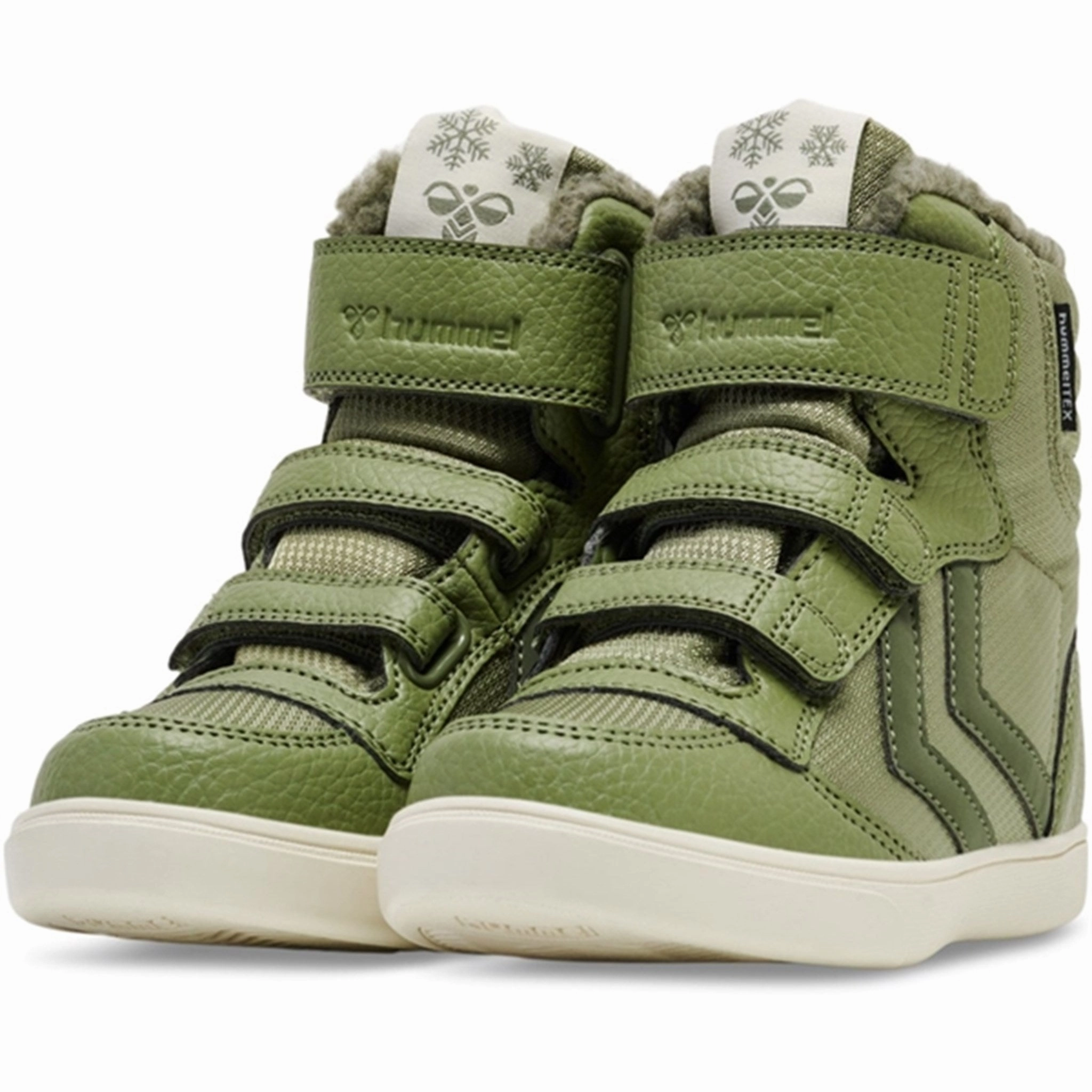 Hummel Stadil Super Poly Boots Recycled Tex Jr Oil Green