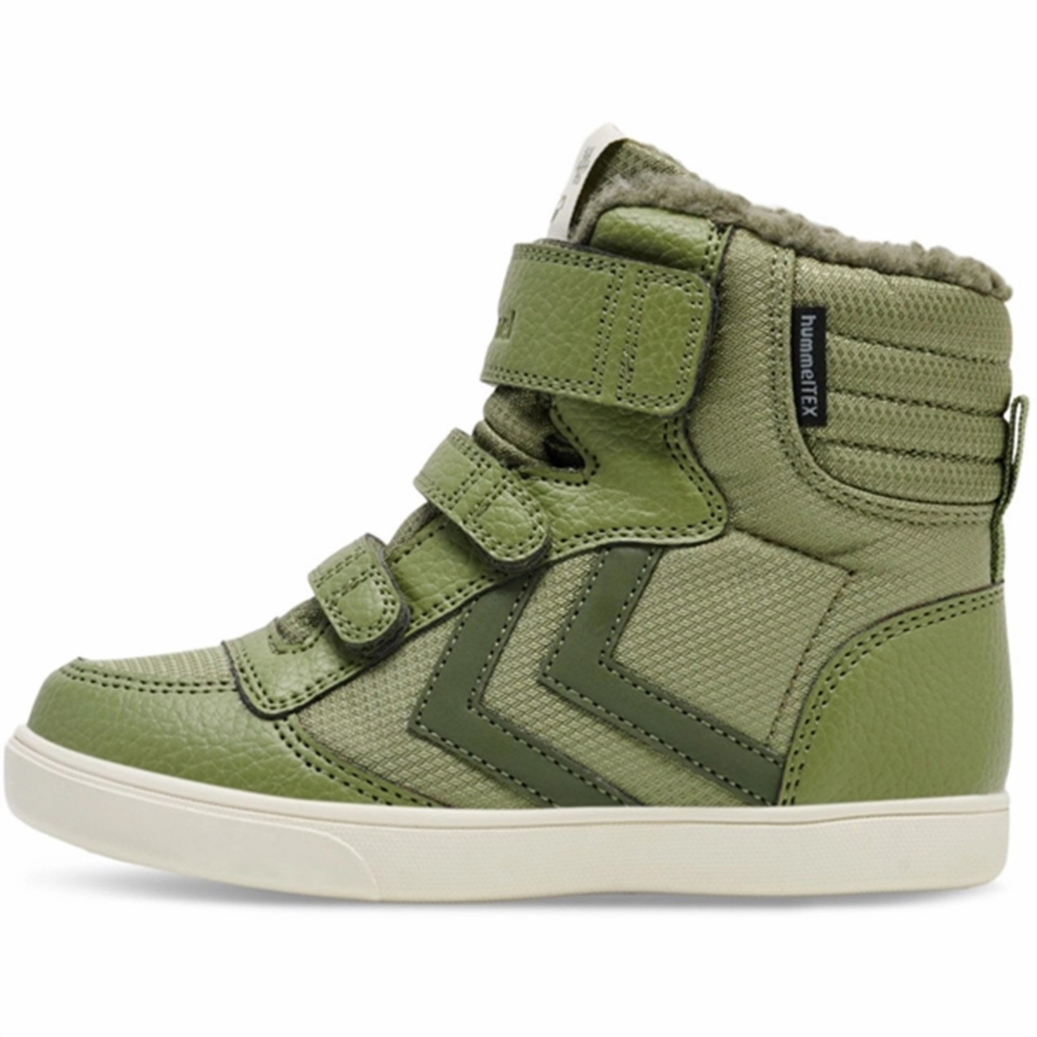 Hummel Stadil Super Poly Boots Recycled Tex Jr Oil Green