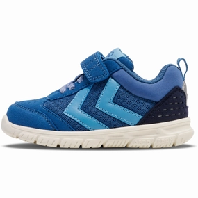 Hummel True Blue Crosslite Infant Sneakers Kids Sneakers with Laces sale