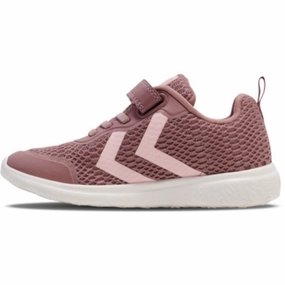 Hummel Twilight Mauve Actus Recycled Jr Sneakers Kids Velcro Sneakers discount
