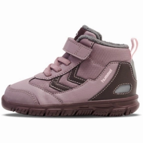 Hummel Twilight Mauve Crosslite Winter Mid Infant Boot Cheap Kids Winter Footwear