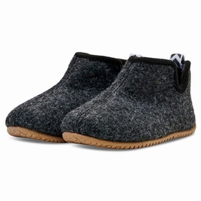 Hummel Uld Zap Slipper Black House Slippers for Kids on sale