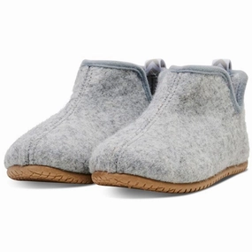 Hummel Uld Zap Slipper Grey House Slippers for Kids on sale