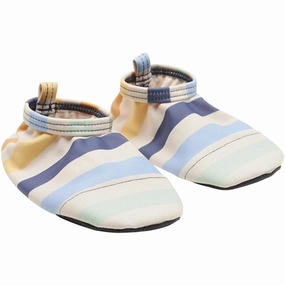 Hust & Claire Peony Blue Fabian Swim Shoes Kids UV Water Shoes splash deals