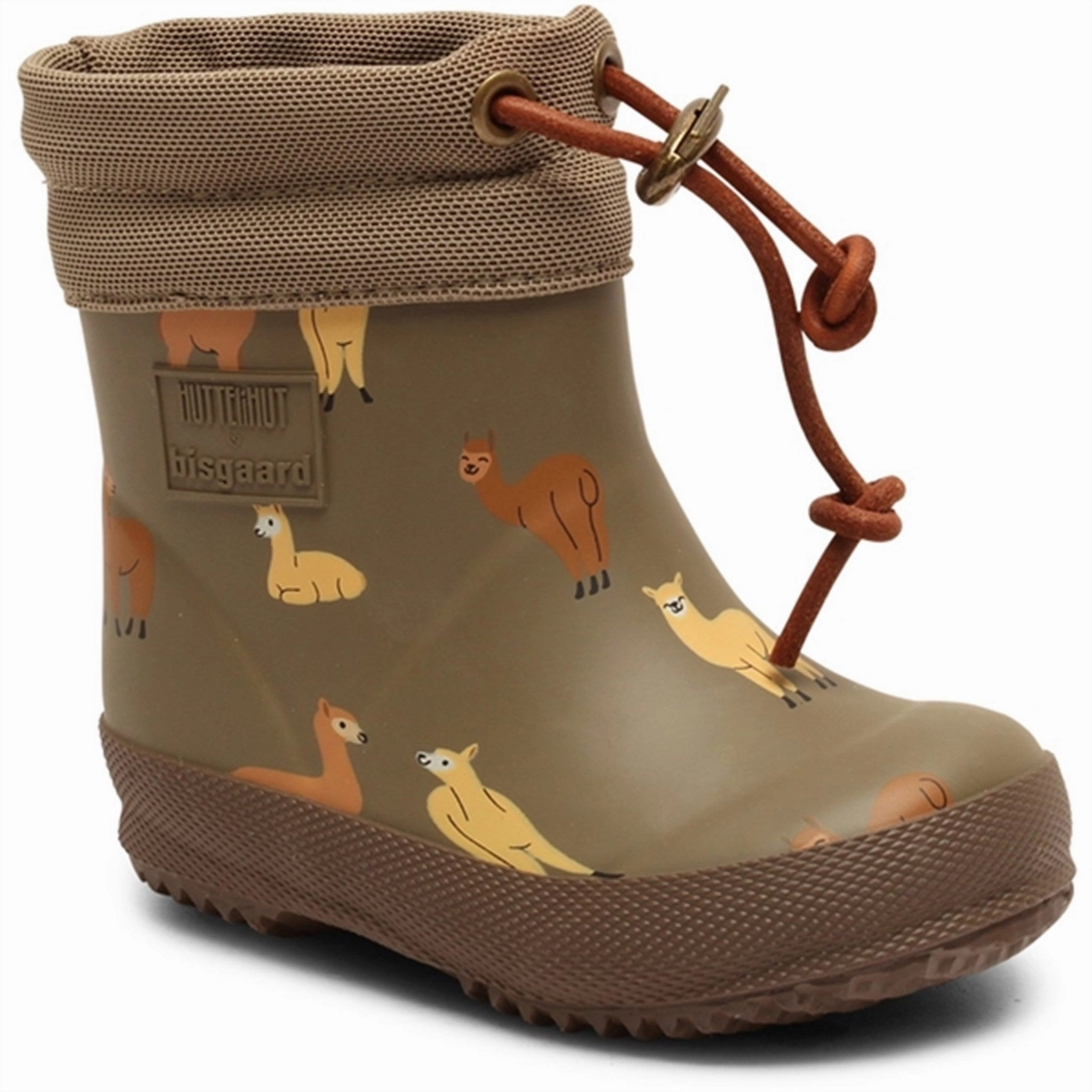 Huttelihut X Bisgaard Baby Thermo Rubber Boots Earth Kids Thermo Boots discount price