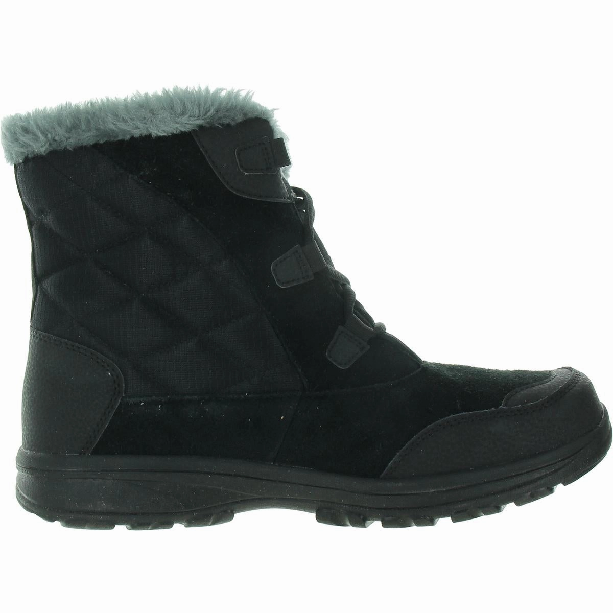 Ice Maiden Shorty Womens Leather Insulated Winter & Snow Boots