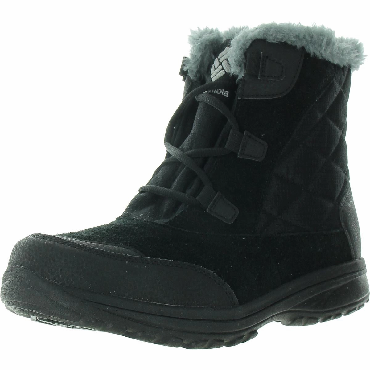 Ice Maiden Shorty Womens Leather Insulated Winter & Snow Boots
