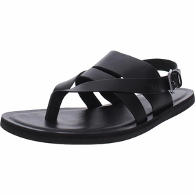 Ideal Mens Leather Slip On Slide Sandals Mens Sandals outlet deals