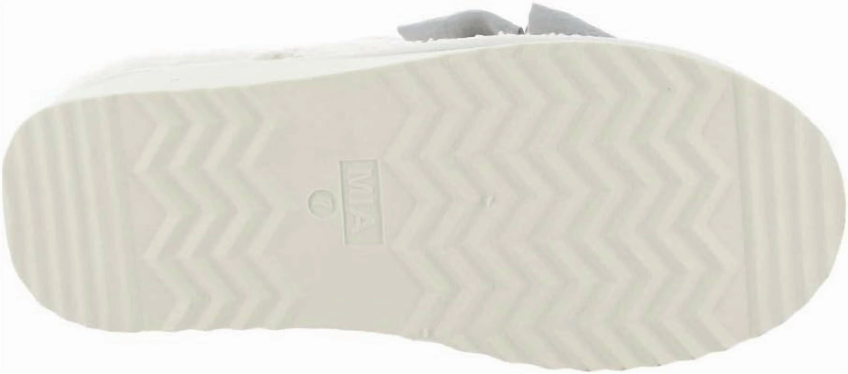 Imani Bow Slippers In Light Blue