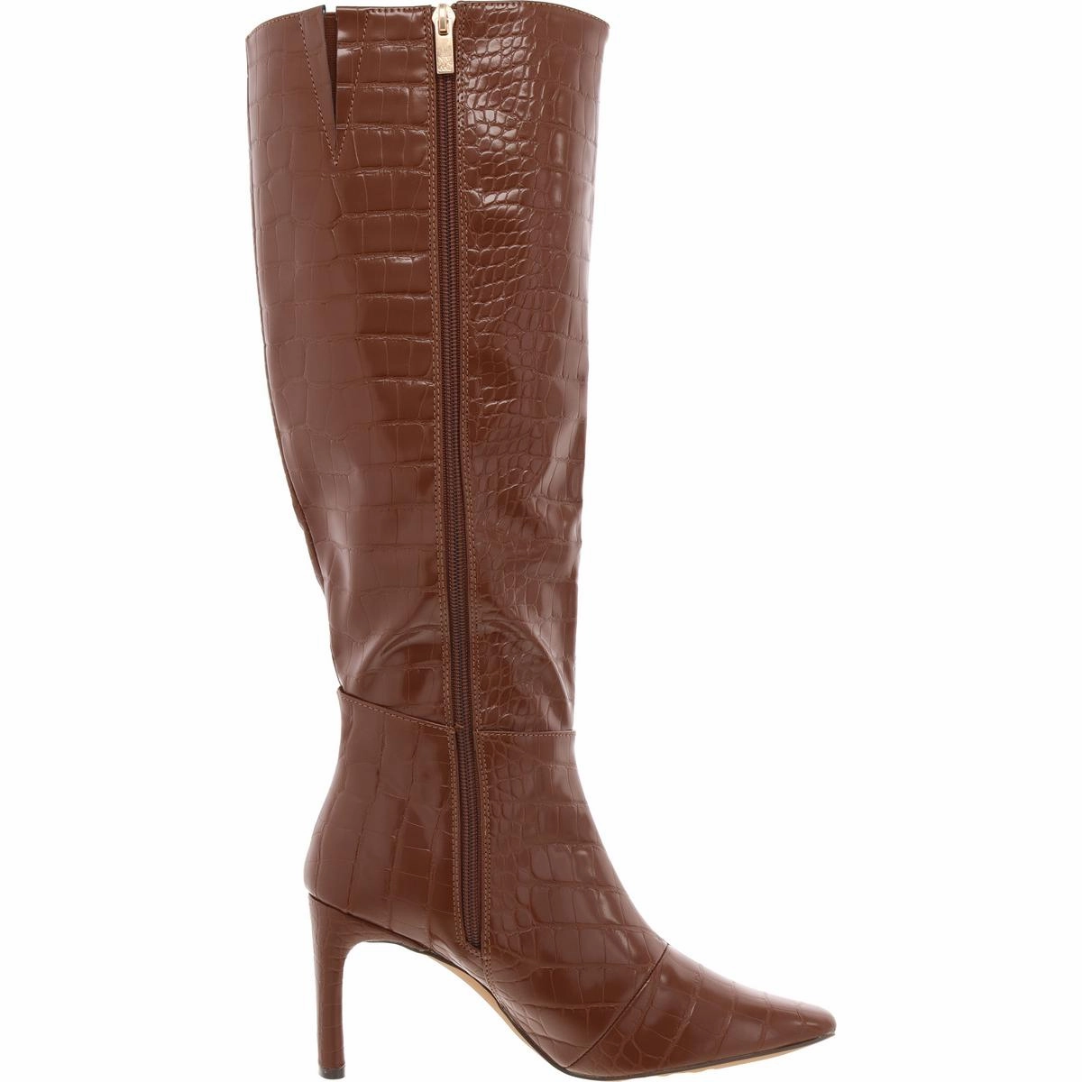 ISABELLE Womens Zipper Manmade Knee-High Boots