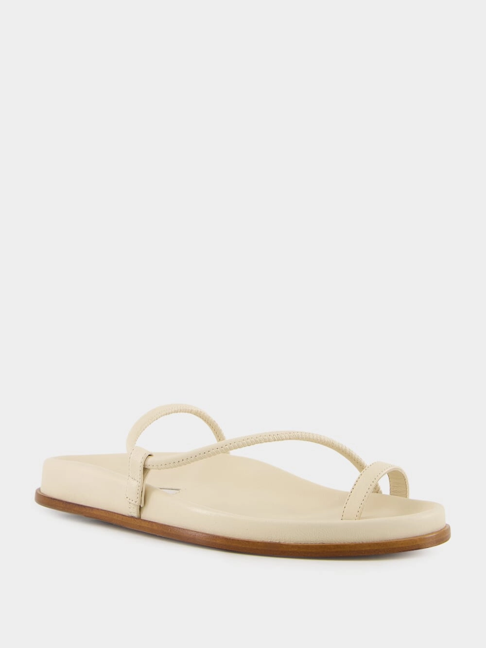 Ivory Nappa Bari Sandals