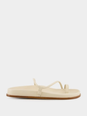 Ivory Nappa Bari Sandals Womens Sandals mega clearance