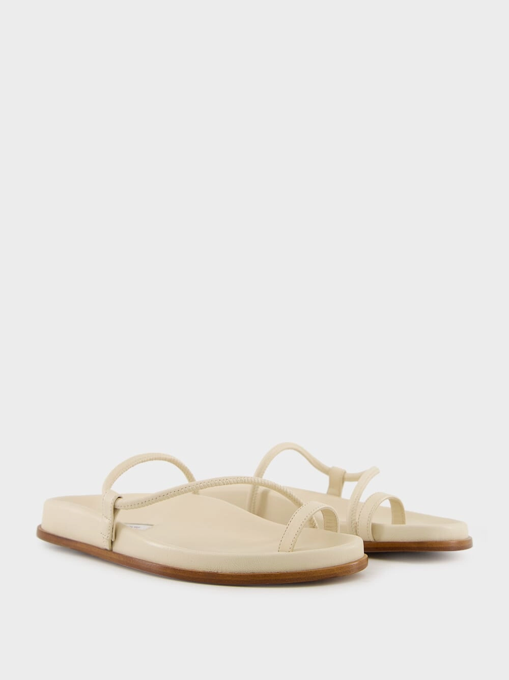 Ivory Nappa Bari Sandals