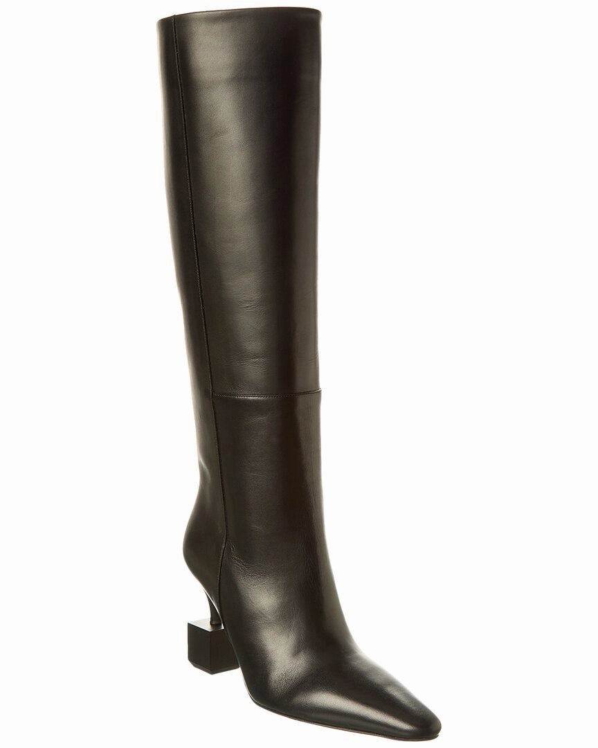 Jacquemus The Bisou Leather Knee-High Boot Womens Boots sale online