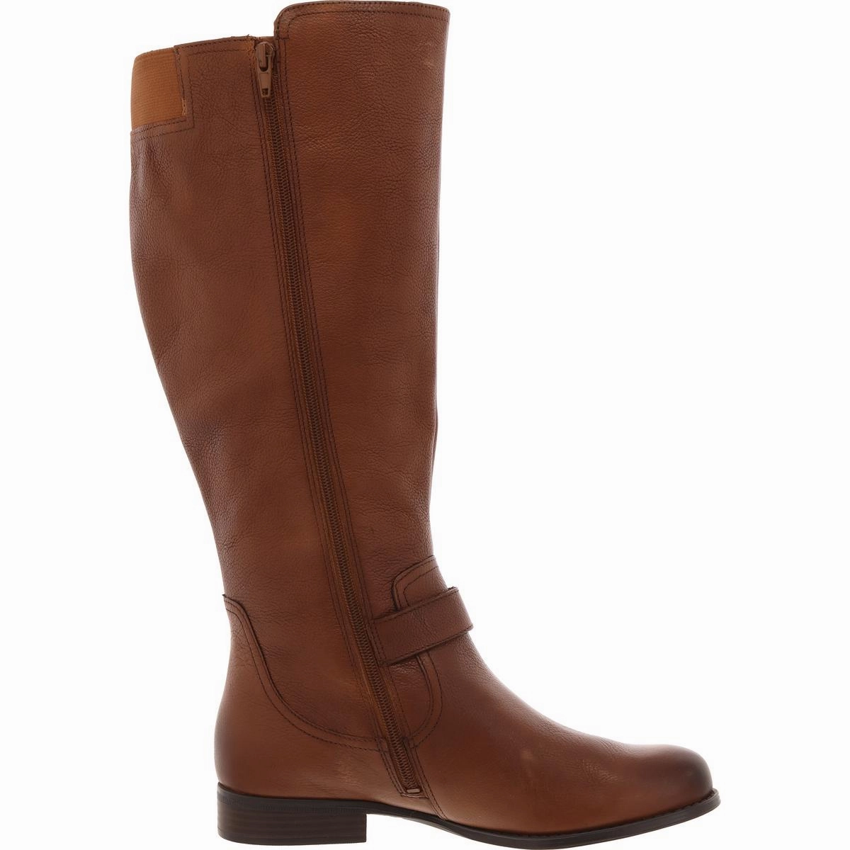 JAYA Womens Block Heel Man Made Knee-High Boots